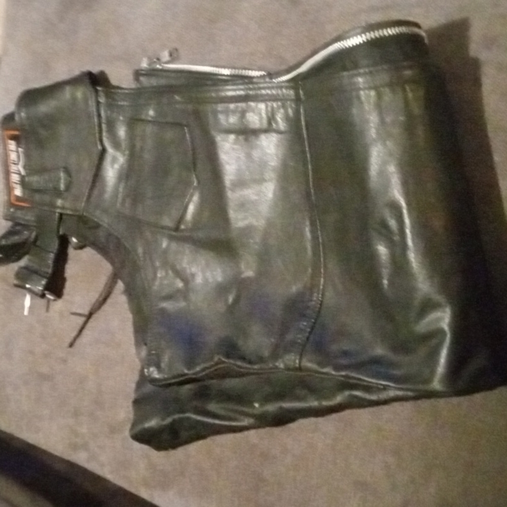 Leather chaps